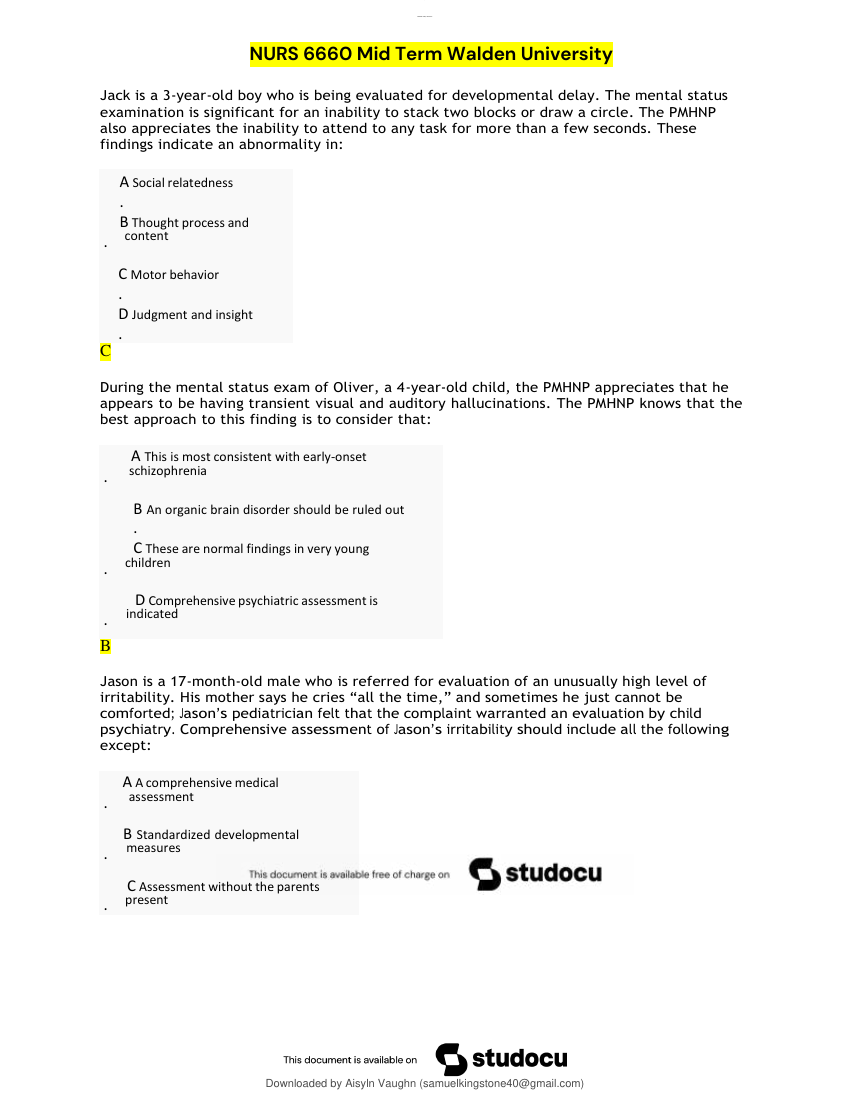 Nurs 6660 midterm exam new 2026 walden university