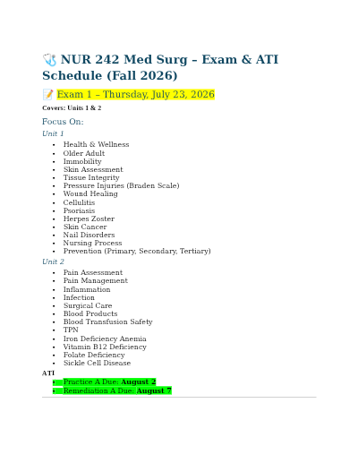 galen med surg 242 exam 4