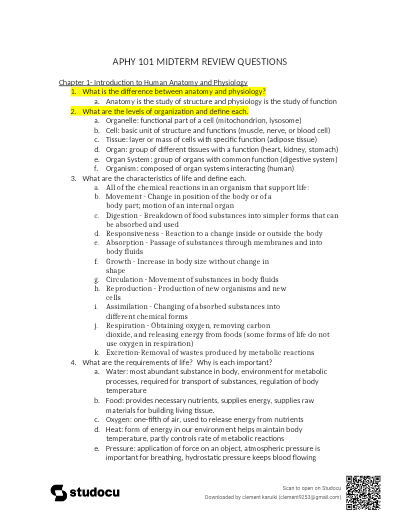 Anatomy and Physiology 101 Midterm Exam Ivy Tech.pdf